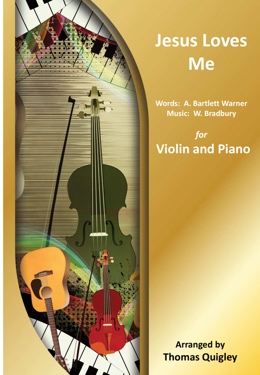 Jesus Loves Me Jesus Loves Me Violin Solo scores gallery preview page 1