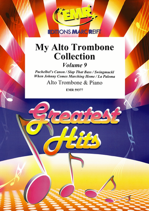 Book cover for My Alto Trombone Collection Volume 9