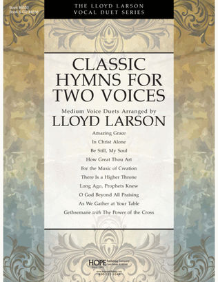 Book cover for Classic Hymns for Two Voices, Vol. 1-Score-Digital Download
