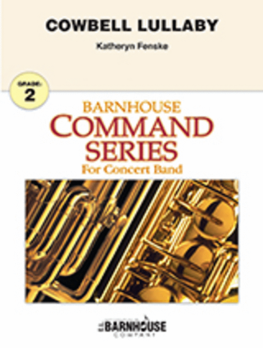 Cowbell Lullaby Concert Band scores gallery preview page 1