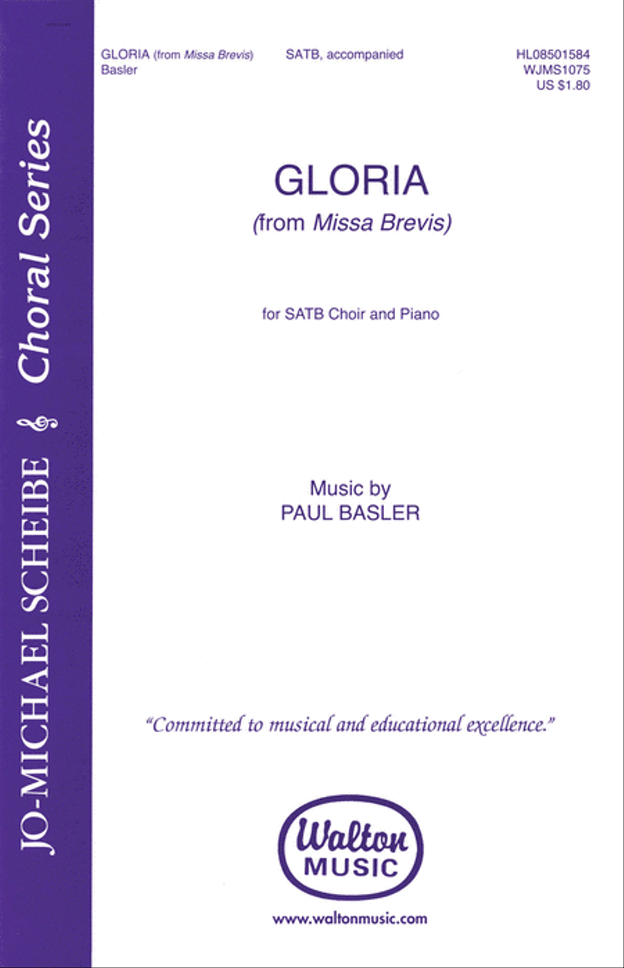 Gloria - SATB divisi Gloria - SATB divisi Divisi scores gallery preview page 1
