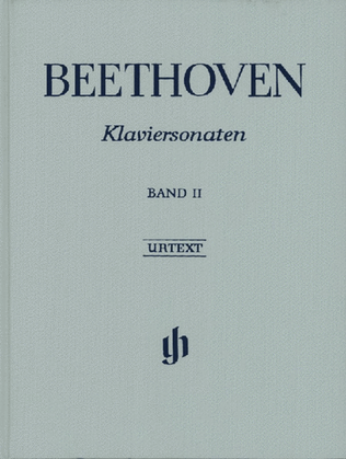 Book cover for Beethoven - Sonatas Book 2 Urtext Clothbound