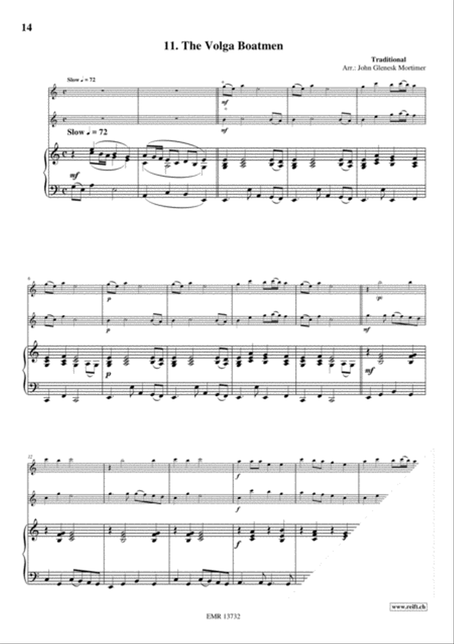 Duos Volume 1 Alto Recorder scores gallery preview page 14