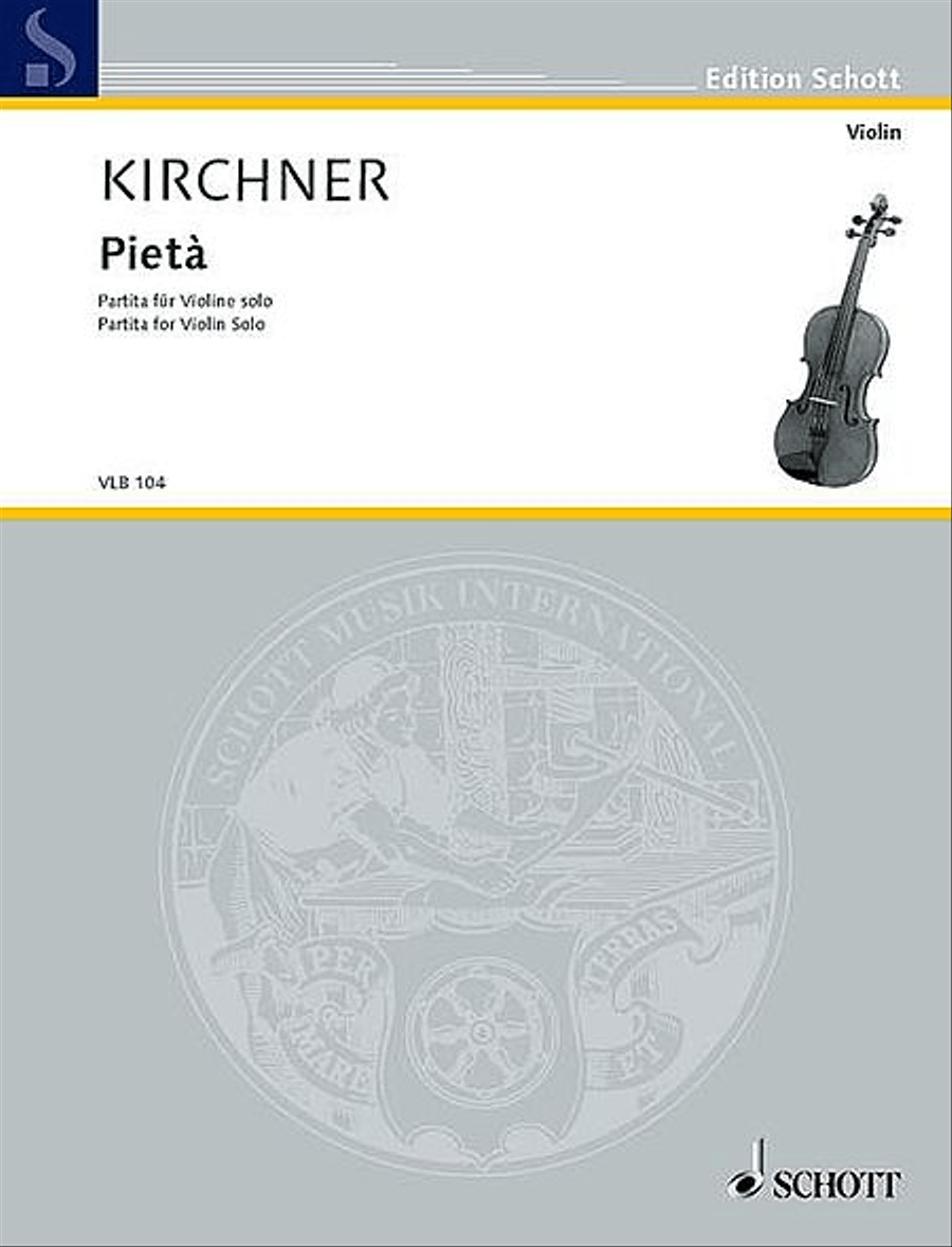 Pietà Violin Solo scores gallery preview page 1