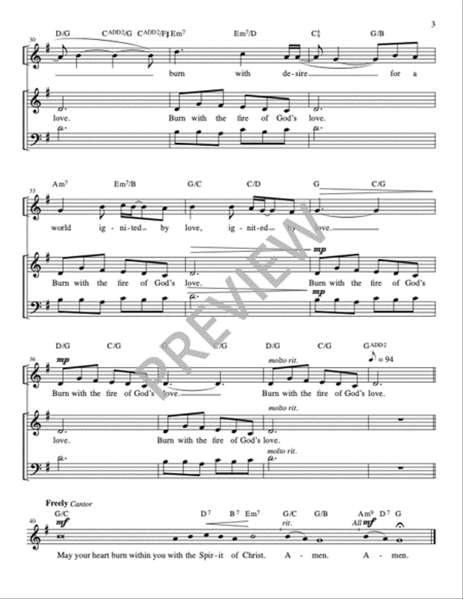 A Blessing by Fire - Guitar edition Guitar scores gallery preview page 4