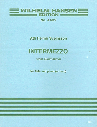 Sveinsson Intermezzo (Dimmalimm) Flute/Piano