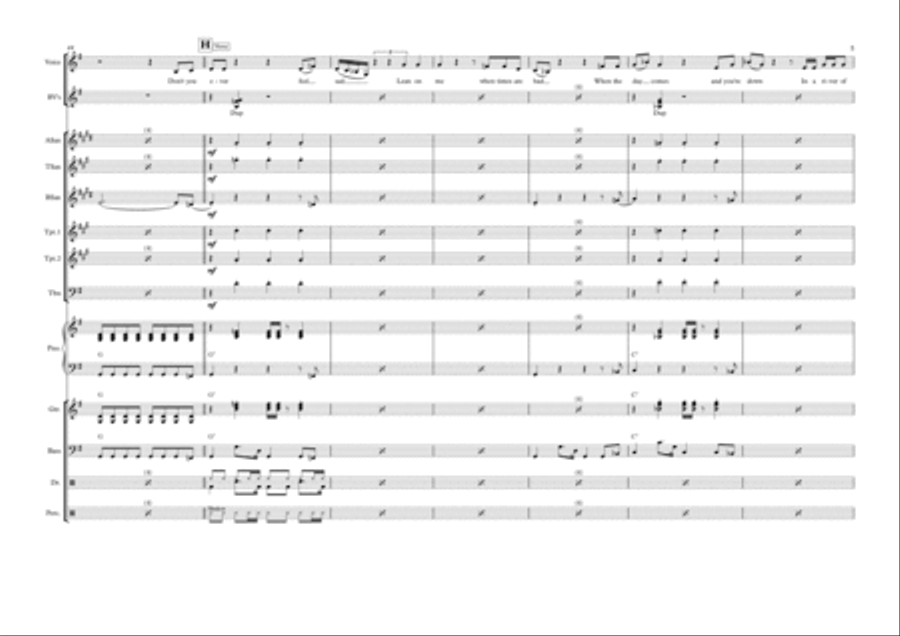 Hold On I'm Comin' Choir scores gallery preview page 5
