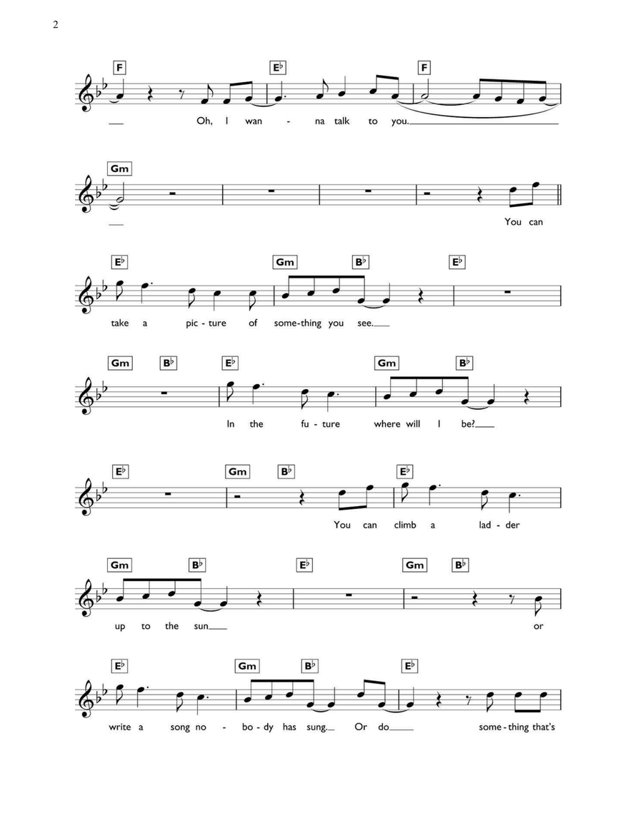 Talk Piano scores gallery preview page 2