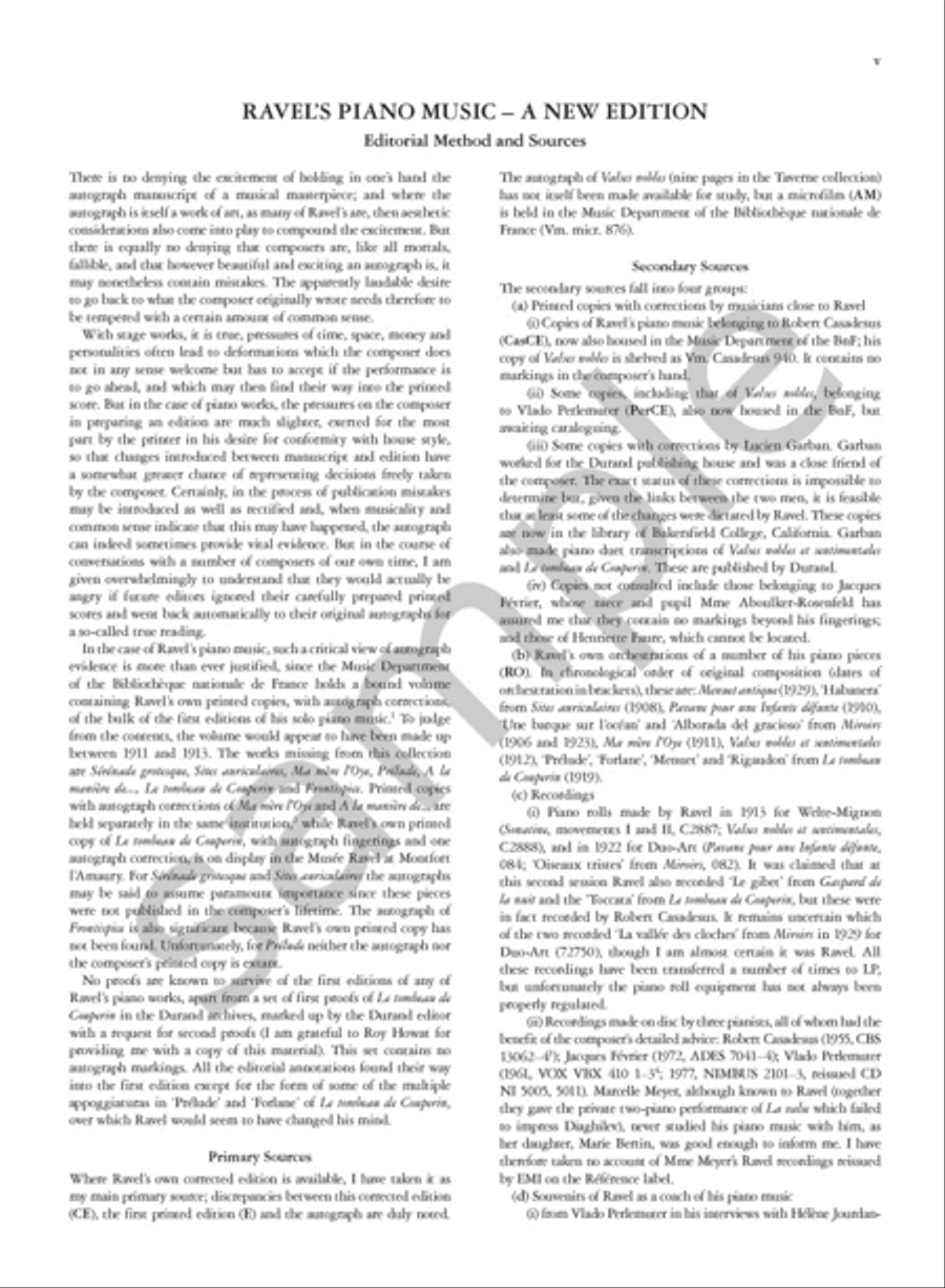 Miroirs for Piano Miroirs for Piano Piano scores gallery preview page 3