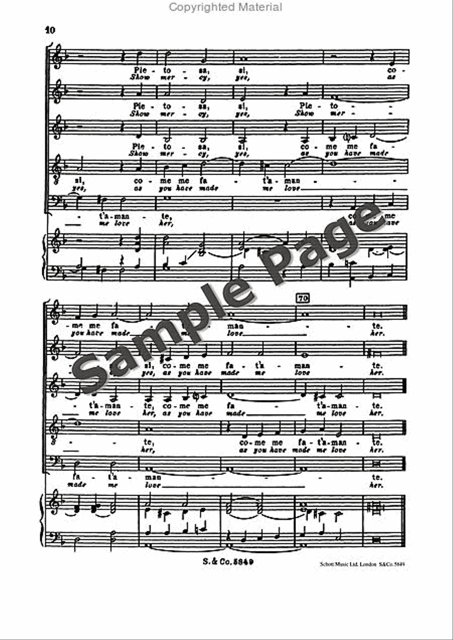 Sfogava Con Le Stelle SSATB scores gallery preview page 11