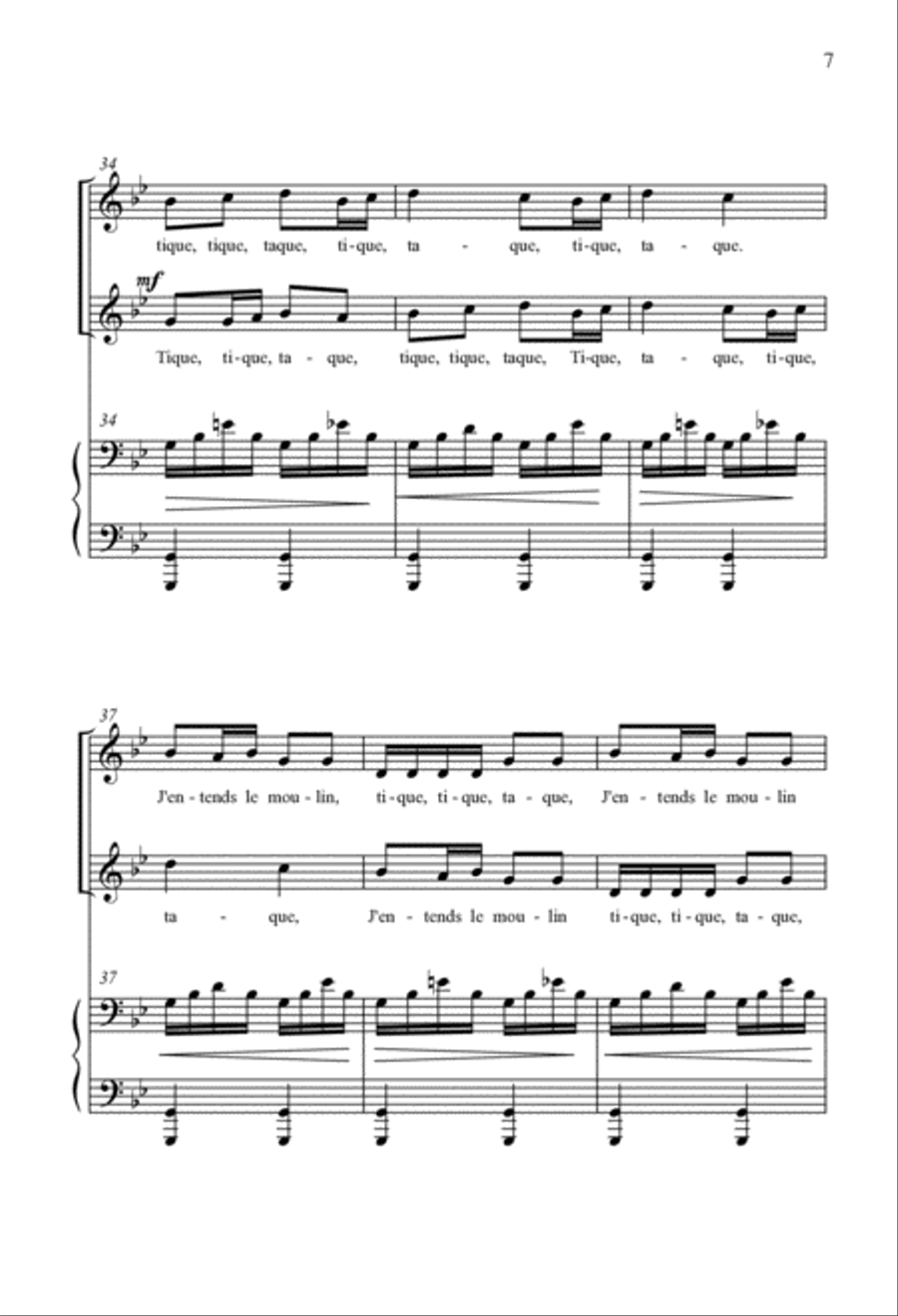 J'entends Le Moulin SA scores gallery preview page 5