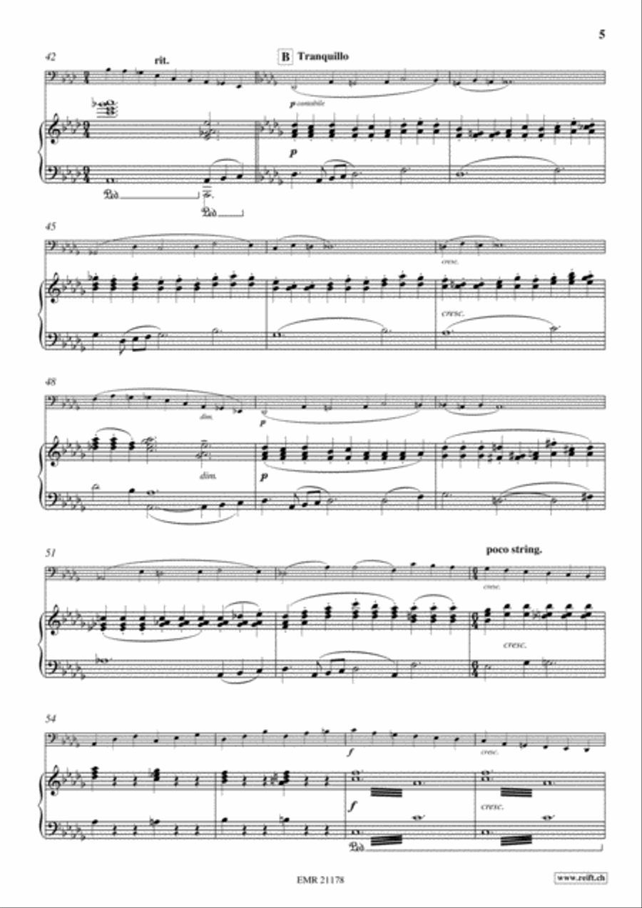 Concerto No. 3 Bass Trombone scores gallery preview page 5