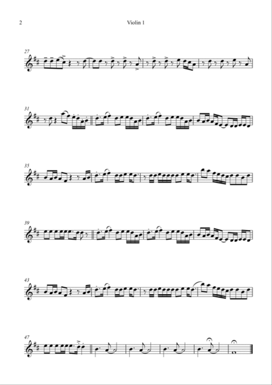 The Bones String Quartet scores gallery preview page 4
