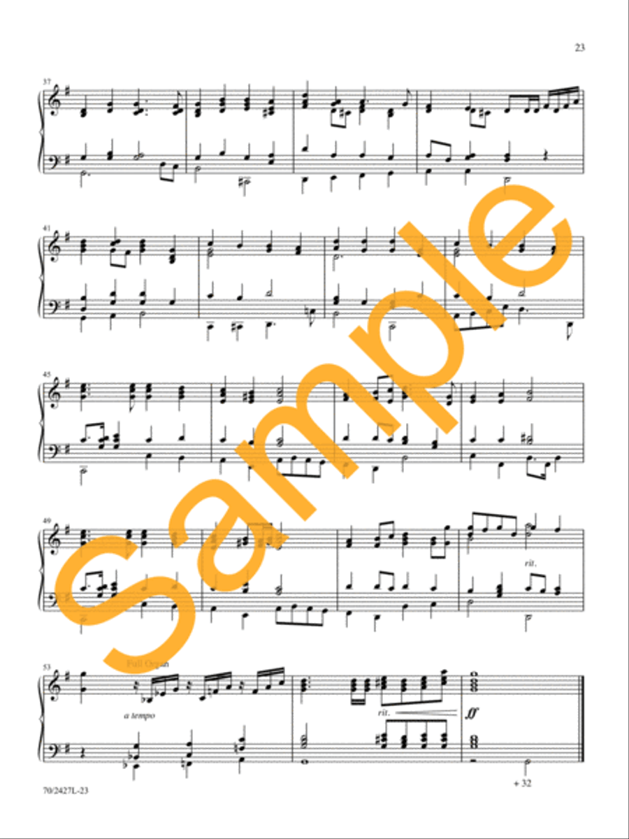 Mark Hayes: Christmas Miniatures for Organ Organ Solo scores gallery preview page 16