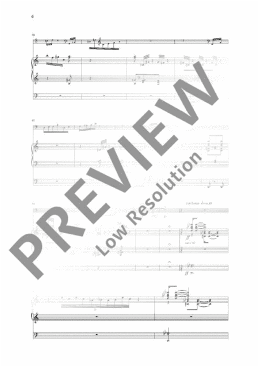 Fantaisie concertante Cello scores gallery preview page 6