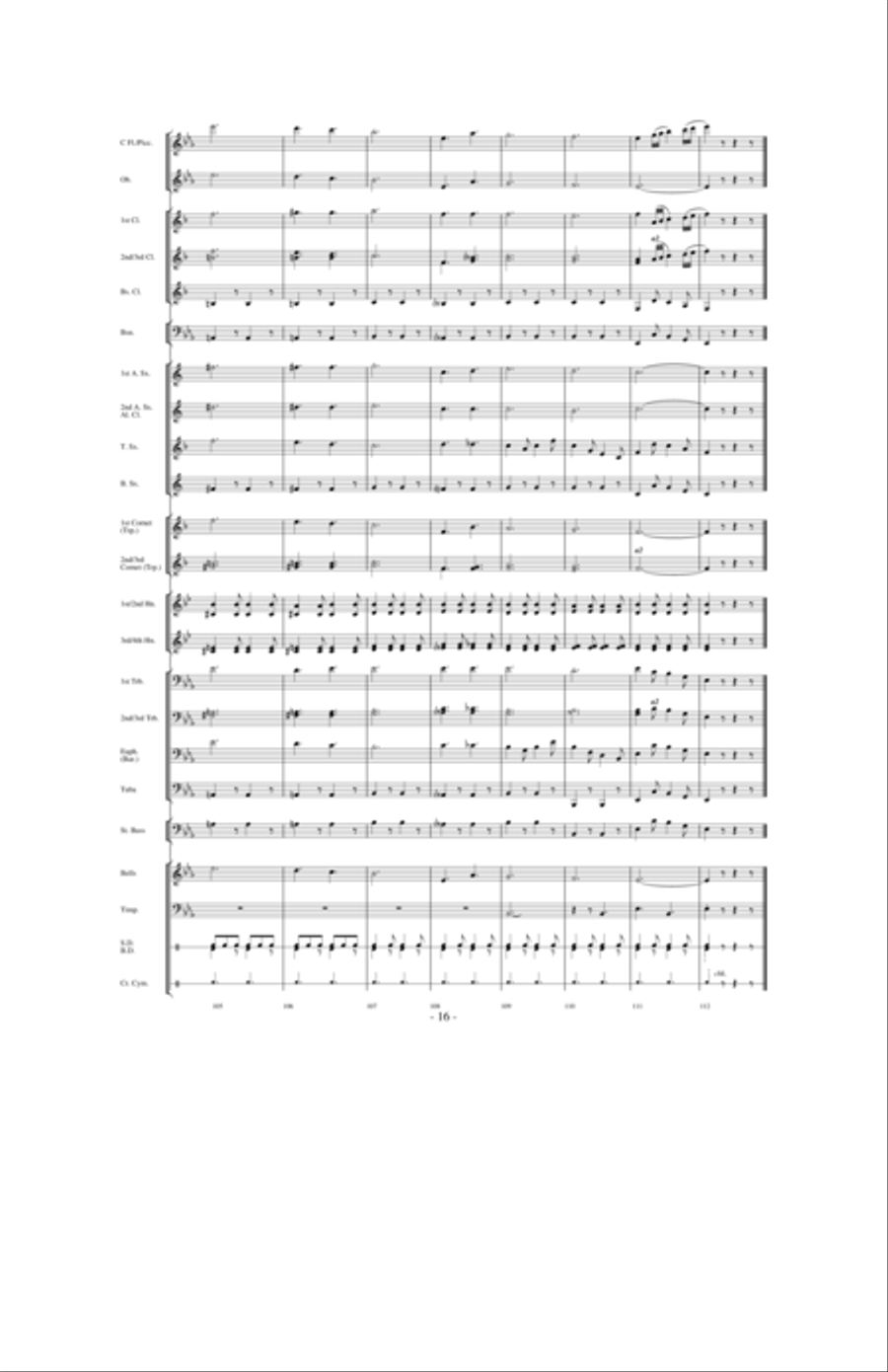Our Director Concert Band scores gallery preview page 15