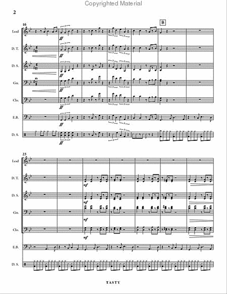 Tasty Steel Drum Band scores gallery preview page 3