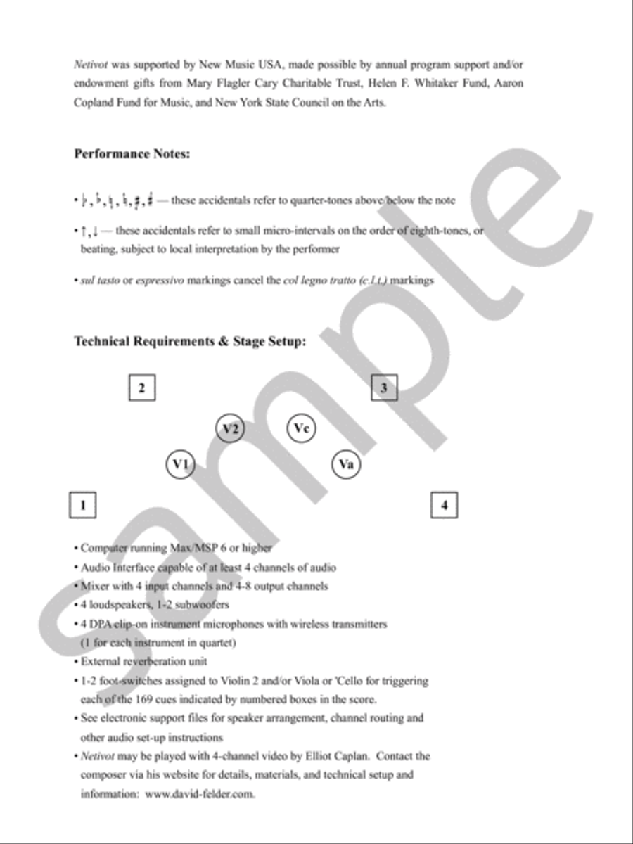<br>Sheet music extract