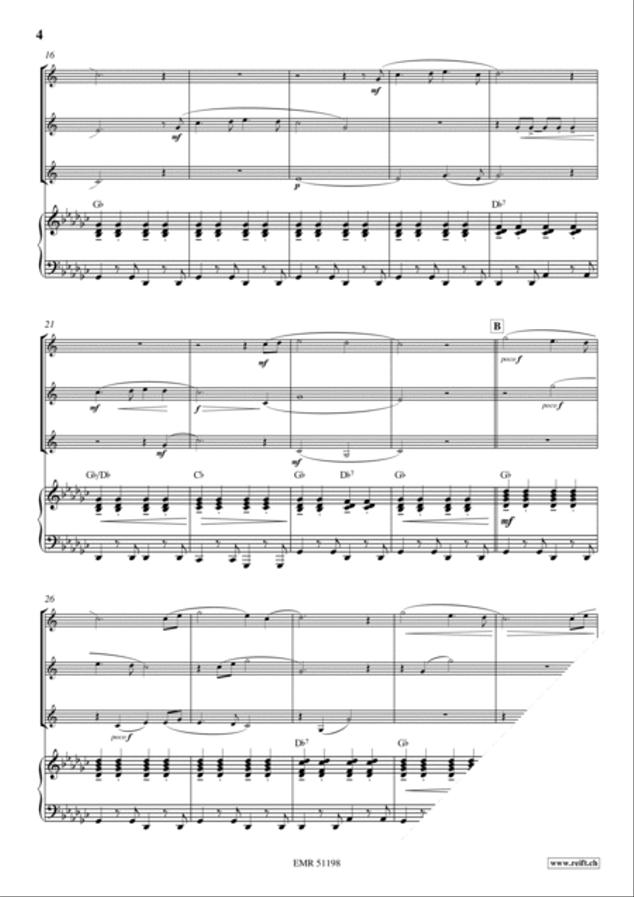20 Alphorn Trios Volume 1 Brass Trio scores gallery preview page 4