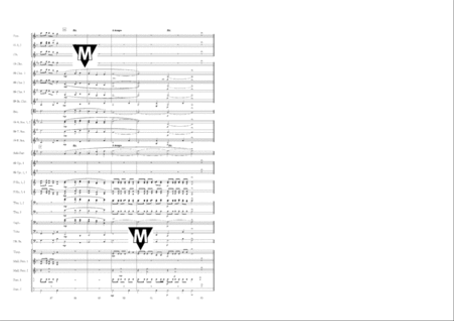 Swiss Mountain Song Concert Band scores gallery preview page 9
