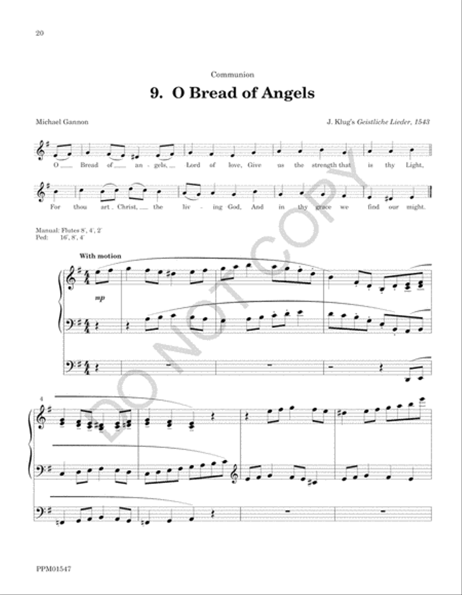 Chorale Voluntaries Based on Hymns Organ Solo scores gallery preview page 24