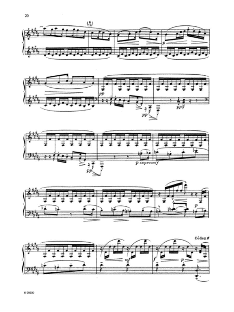 Debussy: Preludes (Volume I) Piano Solo scores gallery preview page 2