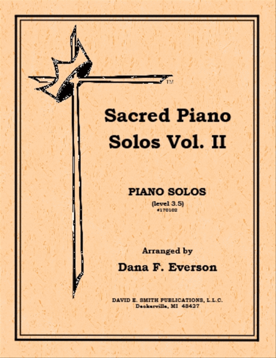 Sacred Piano Solos Vol.II Piano Solo scores gallery preview page 1