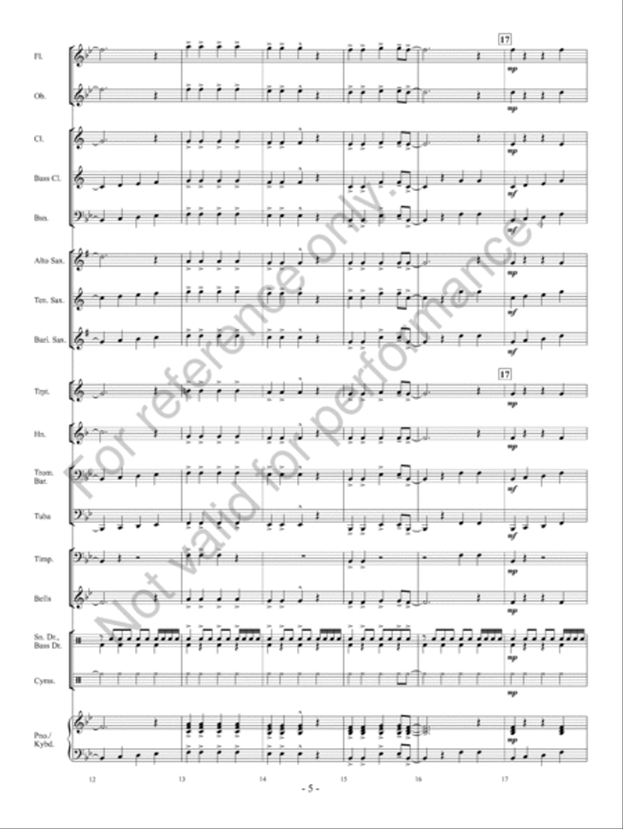 Band Rocks! Concert Band scores gallery preview page 6