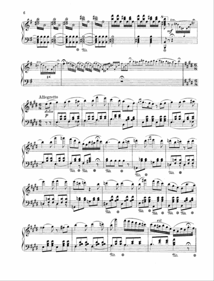 Orpheus in the Underworld Piano Solo scores gallery preview page 5
