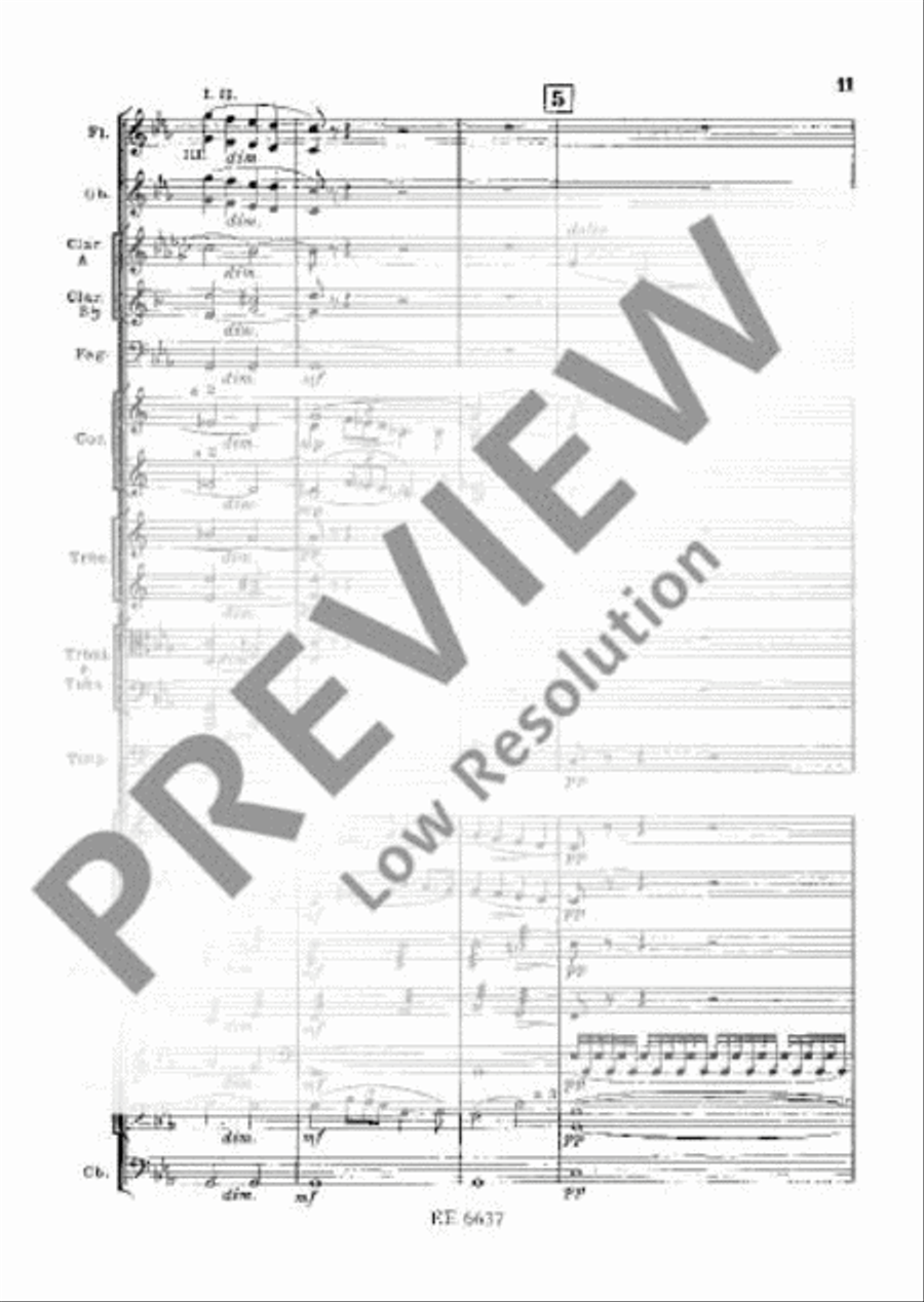 Symphony No. 2 C minor Orchestra scores gallery preview page 20