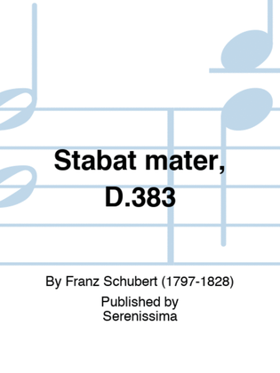 Stabat mater, D.383