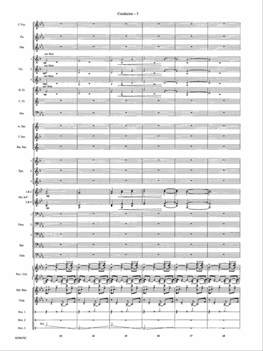 Paradiso: Score Concert Band scores gallery preview page 5