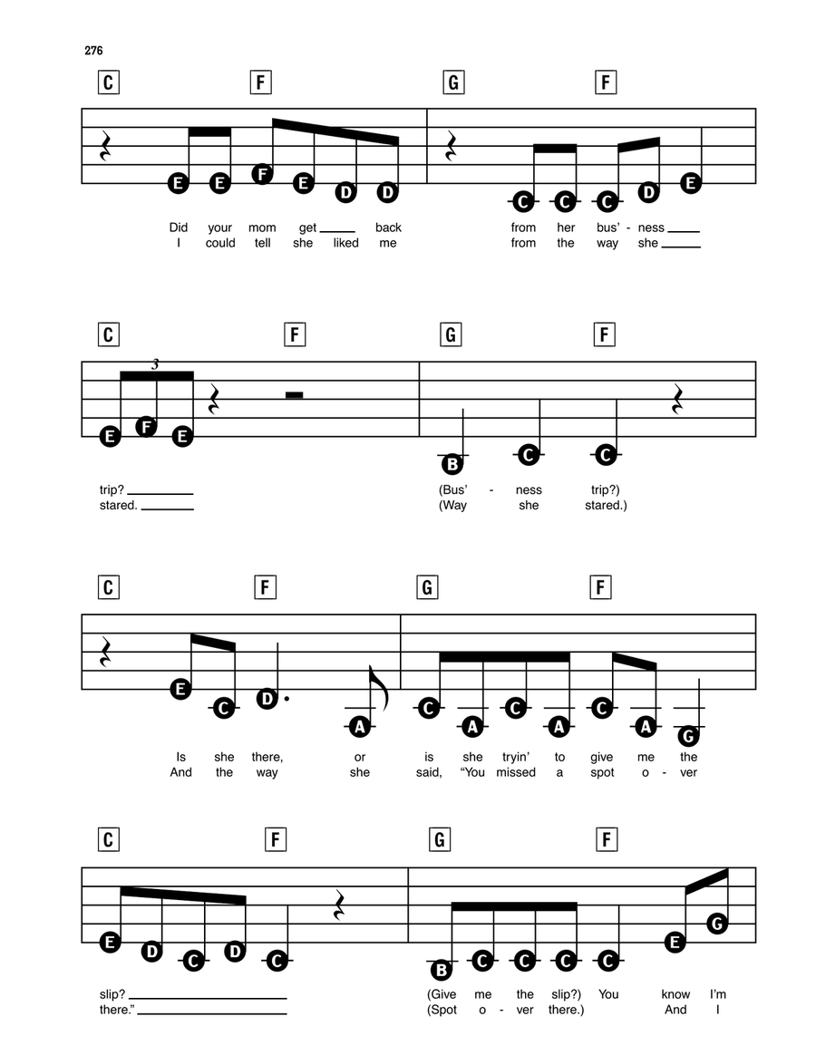 Stacy's Mom Stacy's Mom Electronic Keyboard scores gallery preview page 3
