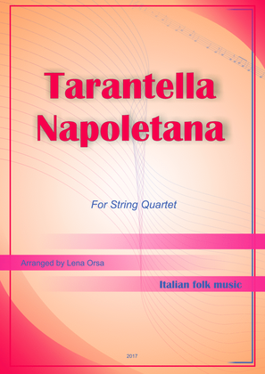Book cover for Tarantella Napoletana String Quartet