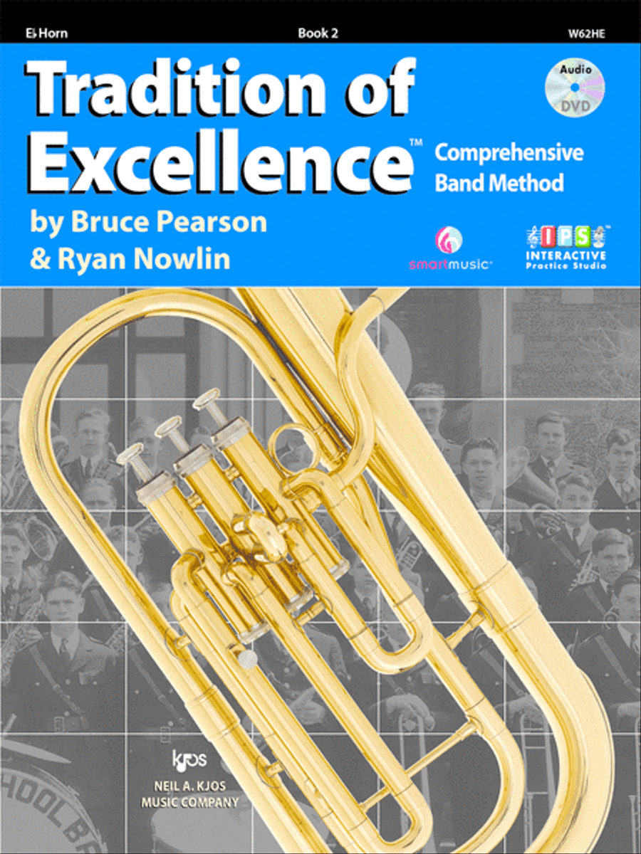 Tradition of Excellence Book 2 - Eb Horn Concert Band Methods scores gallery preview page 1