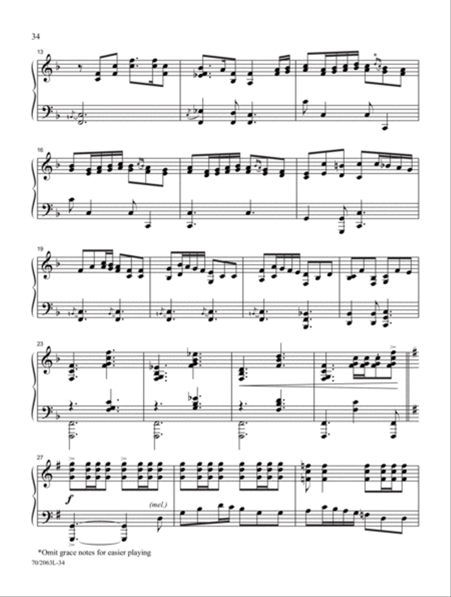 Break Forth Into Song Piano Solo scores gallery preview page 20