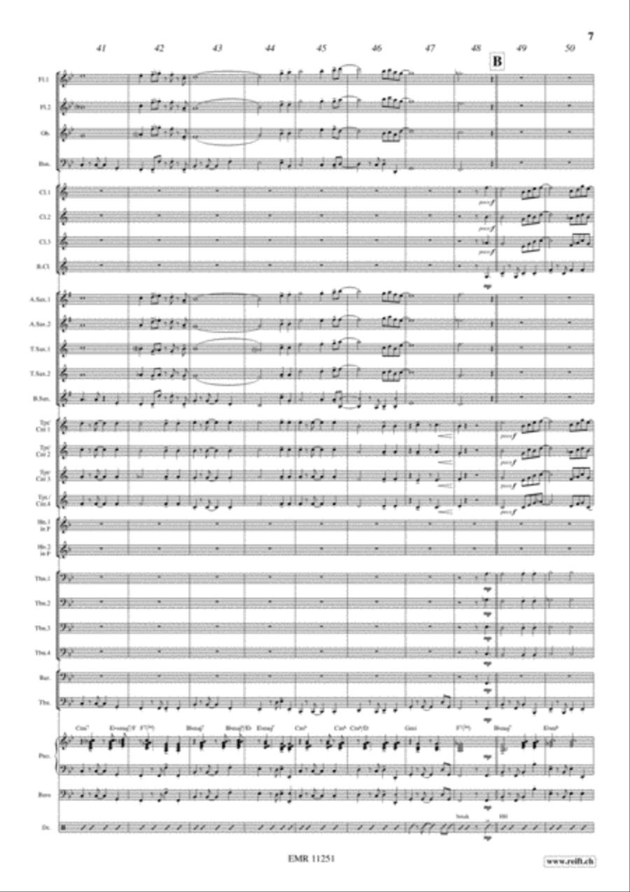 Zodiac Concert Band scores gallery preview page 8