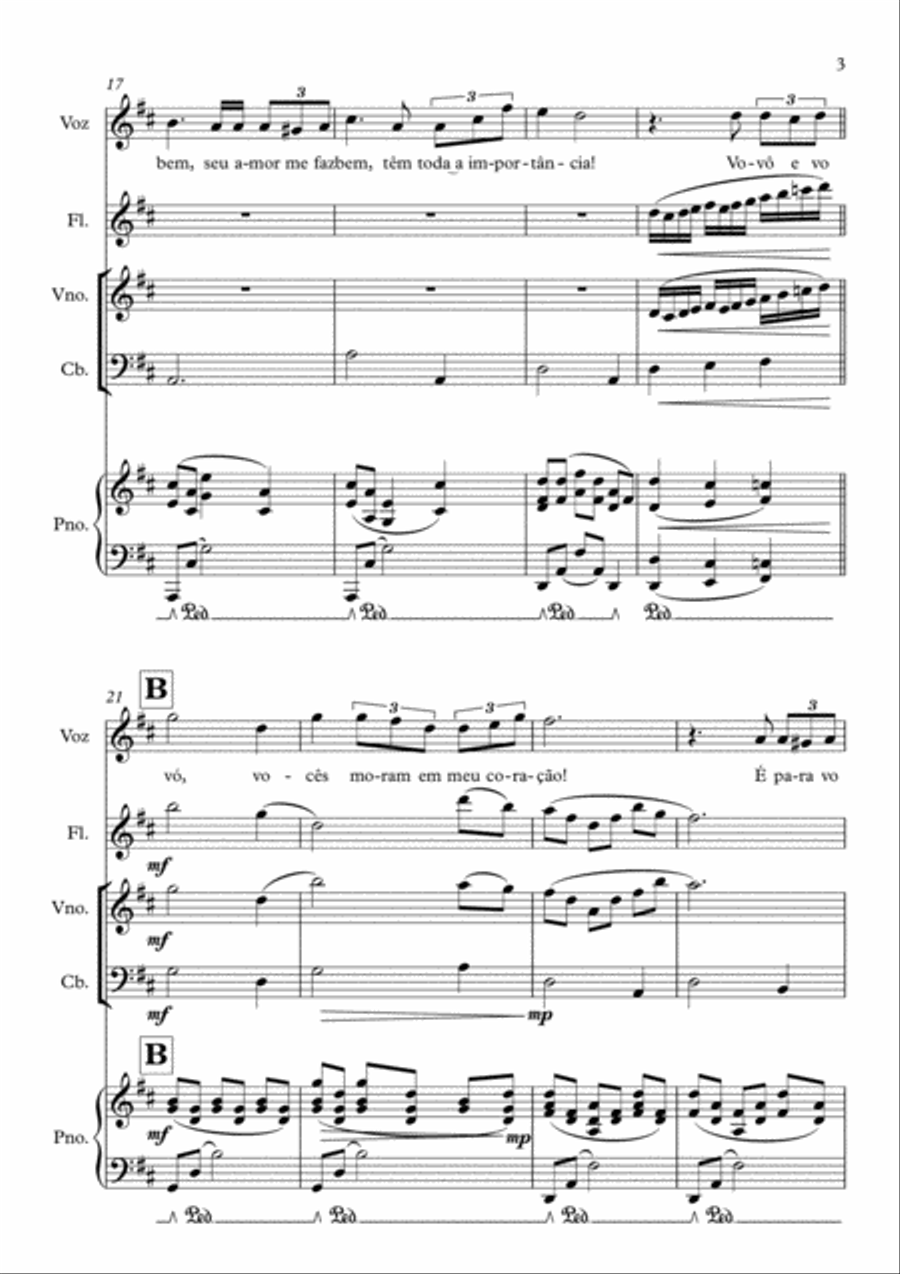 Vovós Queridos Vovós Queridos Small Ensemble scores gallery preview page 3