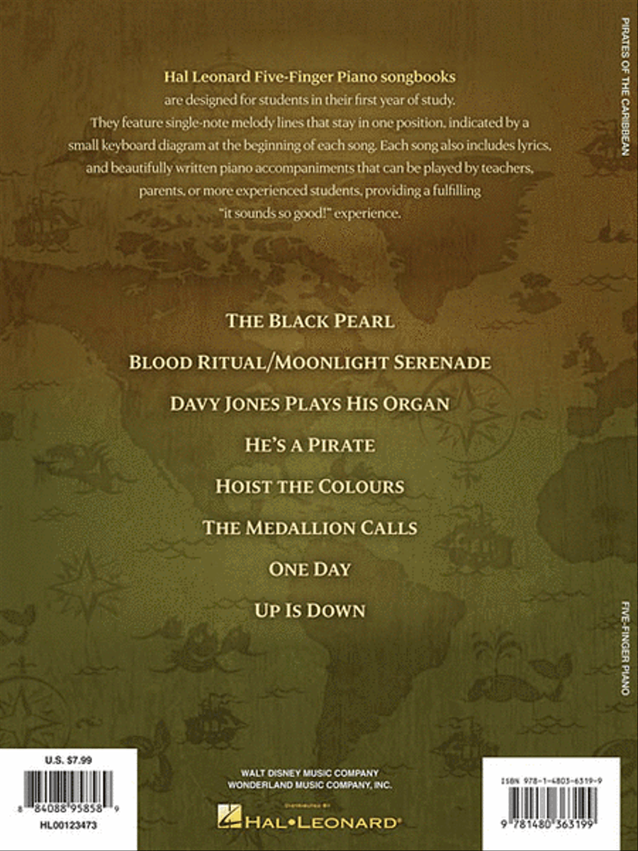 Pirates of the Caribbean Piano scores gallery preview page 2
