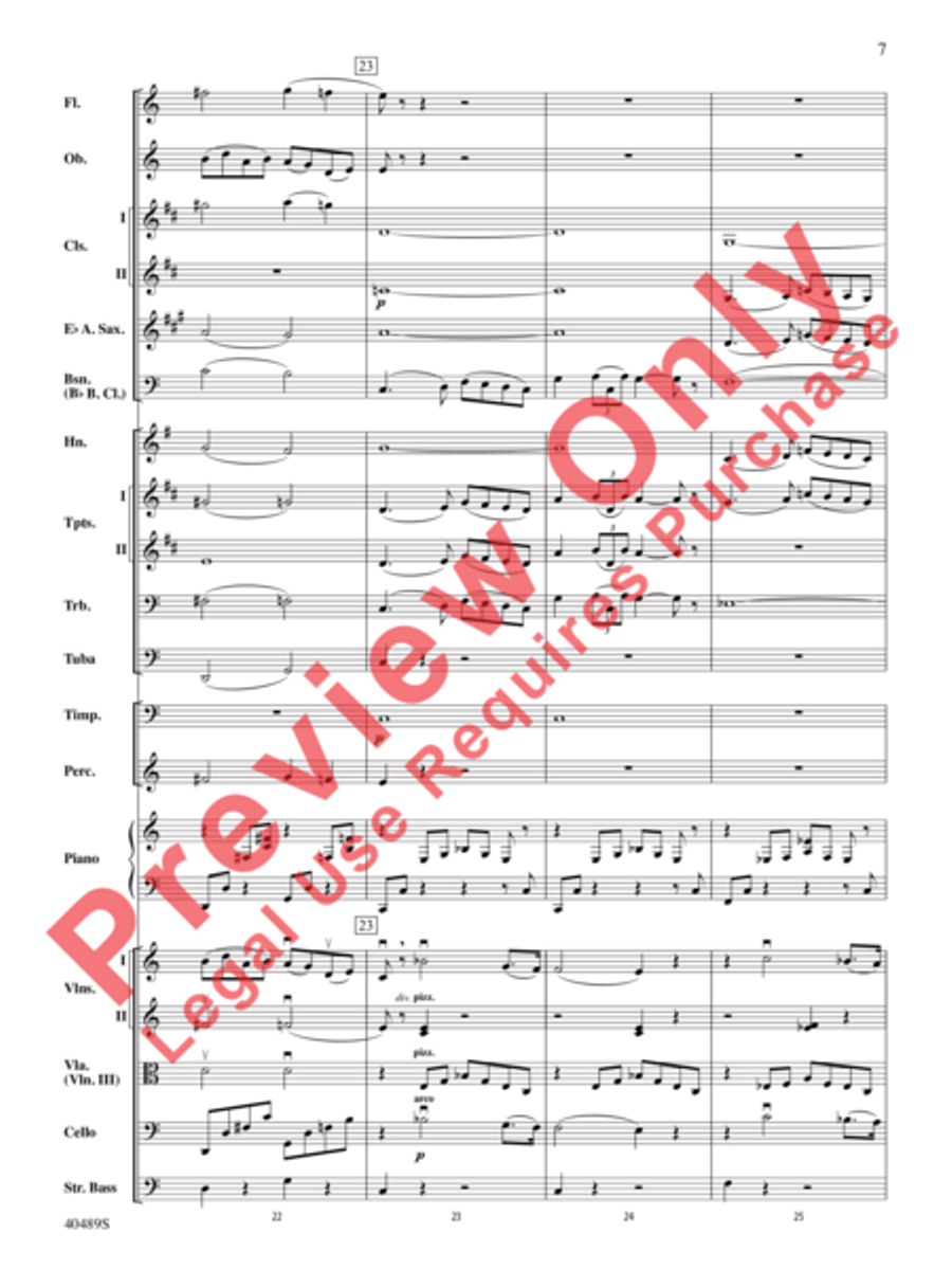 Intermezzo from Carmen Intermezzo from Carmen Full Orchestra scores gallery preview page 8