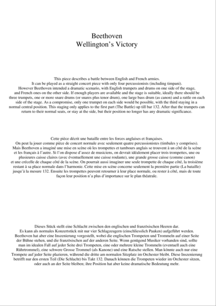 Wellington's Victory Wellington's Victory Concert Band scores gallery preview page 3