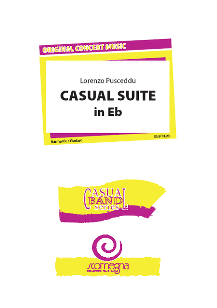 Casual Suite in Eb Casual Suite in Eb Concert Band scores gallery preview page 1