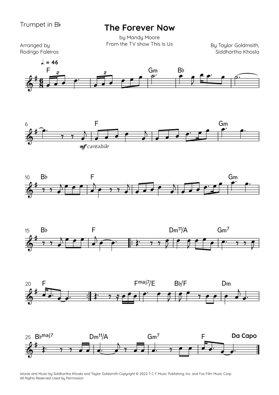 The Forever Now Chamber Music scores gallery preview page 1
