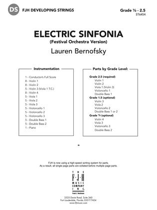 Electric Sinfonia: Score