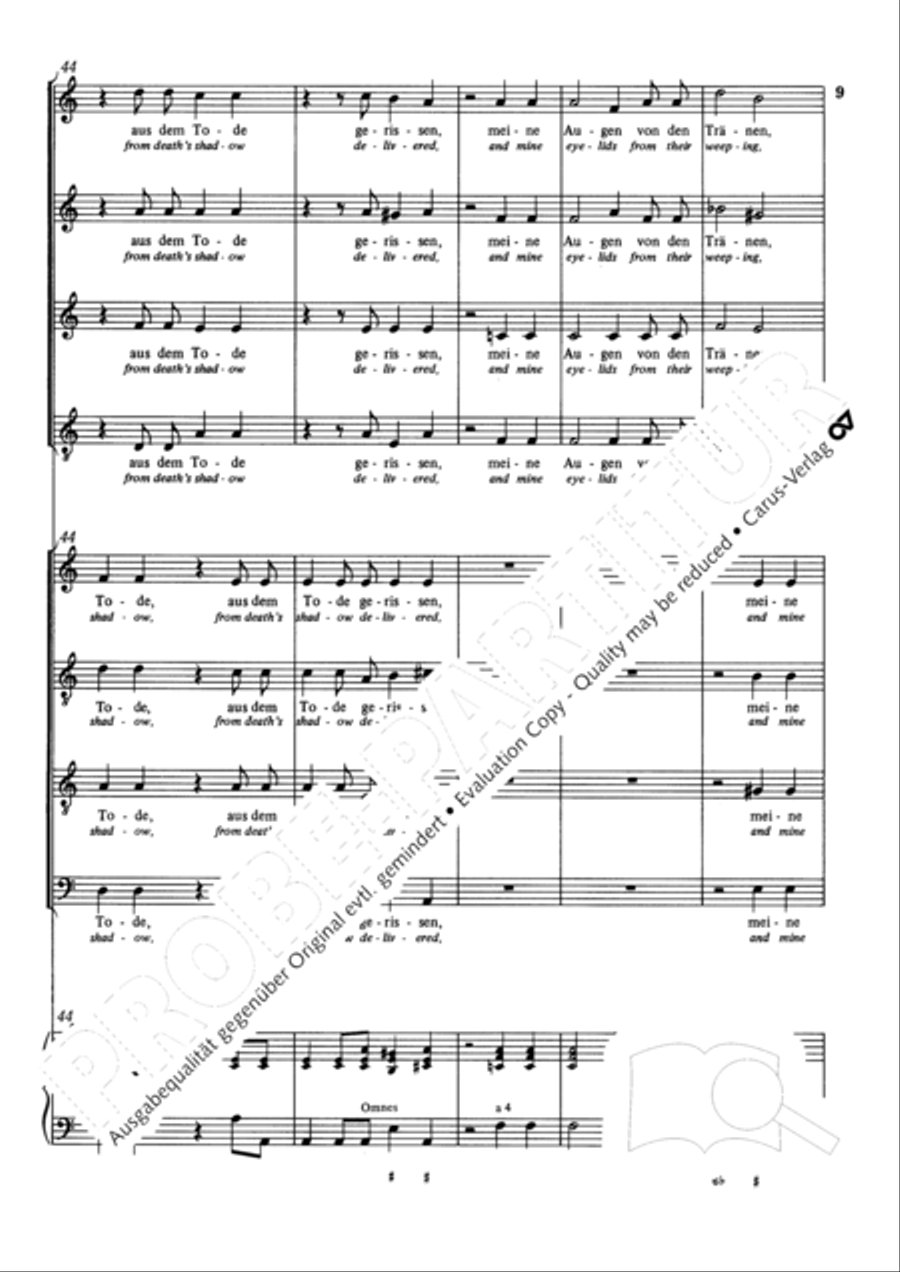 O my spirit, be at rest Choir scores gallery preview page 10