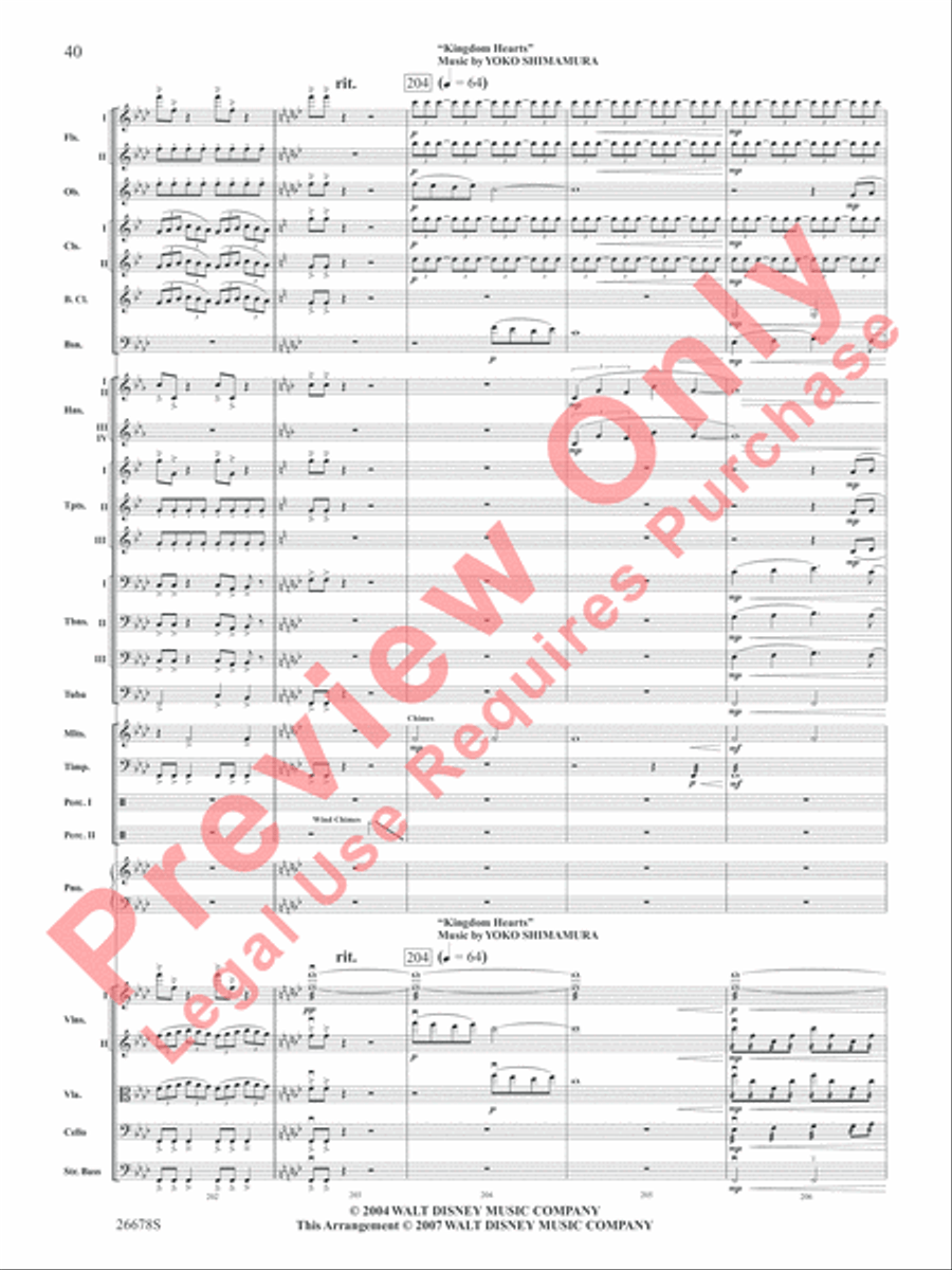 Suite from Video Games Live Full Orchestra scores gallery preview page 41