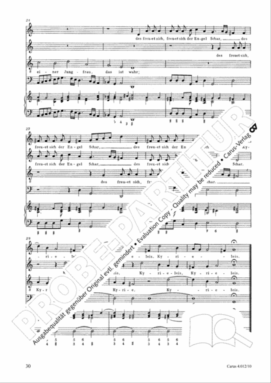 Opella Nova I. Teil 1618 Opella Nova I. Teil 1618 Collection / Songbook scores gallery preview page 31