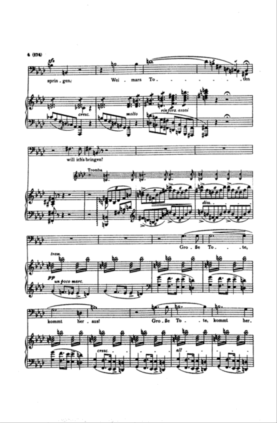 Liszt: Songs, Volume II, Nos. 14-25 (Italian or German) Voice scores gallery preview page 3