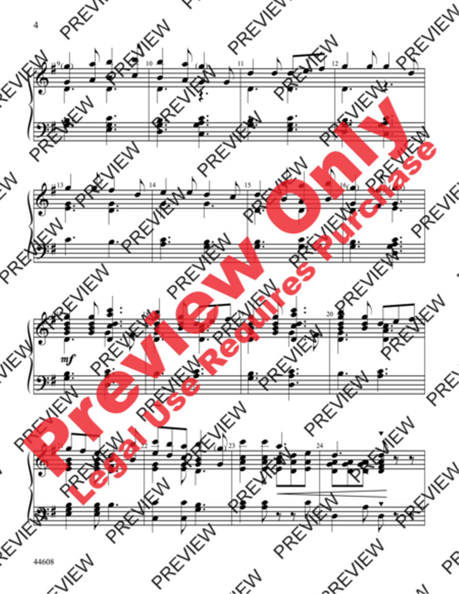 Puer Nobis Handbell Choir scores gallery preview page 4
