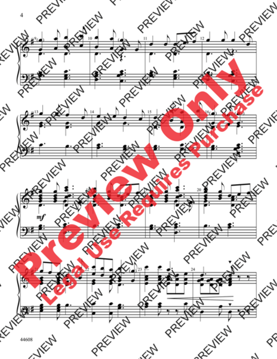 Puer Nobis Puer Nobis Handbell Choir scores gallery preview page 4